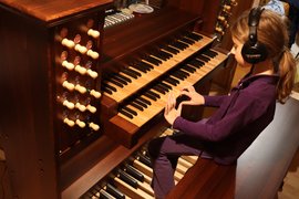 Practice organ